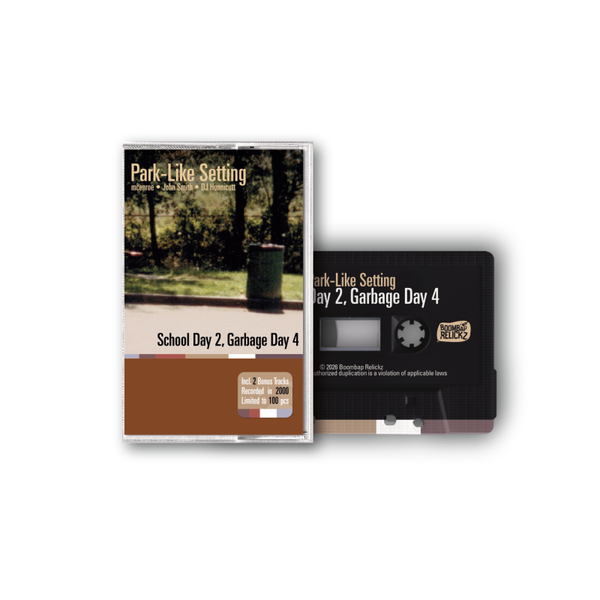 Park-Like Setting – School Day 2, Garbage Day 4 Cassette