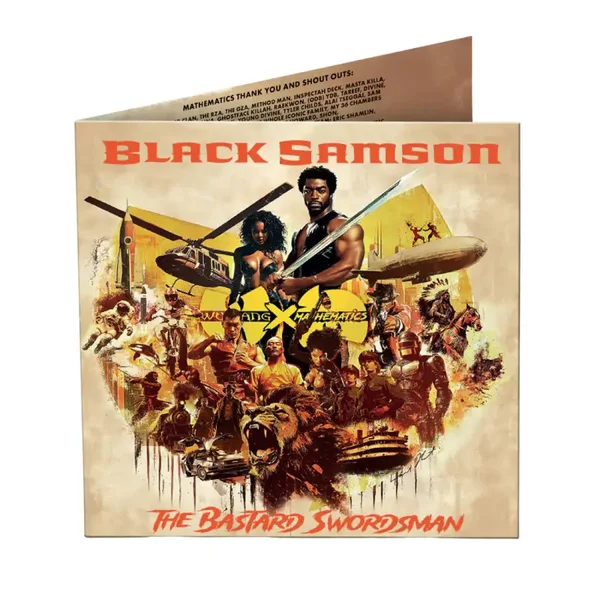 Wu-Tang x Mathematics - Black Samson: The Bastard Swordsman 2xCD