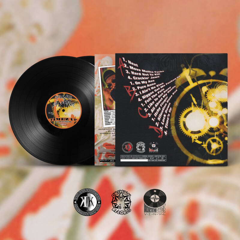 The Kaze - Kamakazie Timez Up 2xLP | Hip-Hop Enterprise