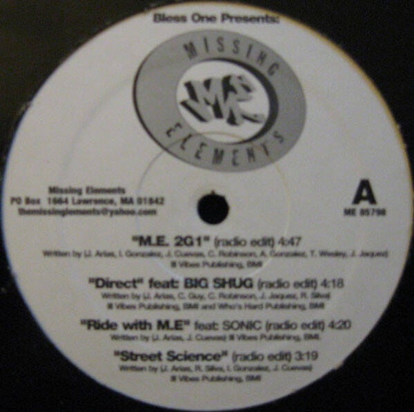 Bless One Presents Missing Elements – Missing Elements