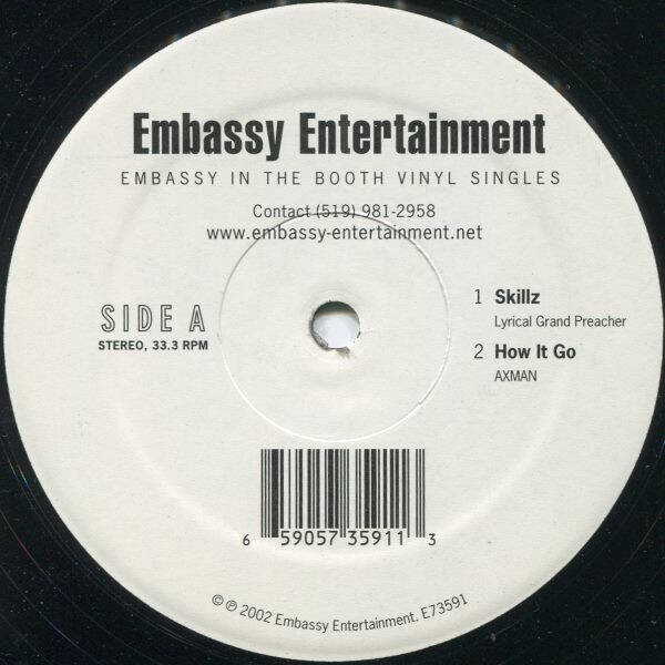 Various – Embassy In The Booth Vinyl Singles 12"