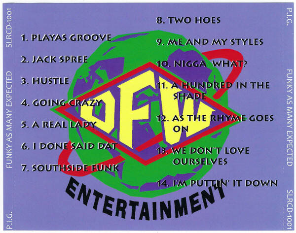 g-rap P.I.G. – Funky As Many Expected P.I.G. – Funky As Many Expected – CD (Album, Reissue), 2014
