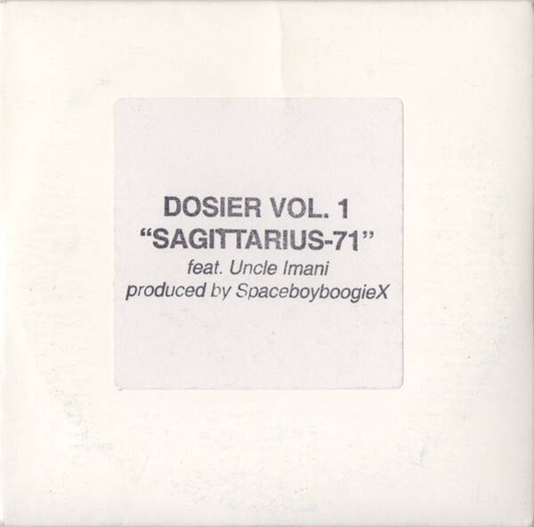 Imani (The Pharcyde) – Dosier Vol. 1 "Sagittarius-71" CD-R
