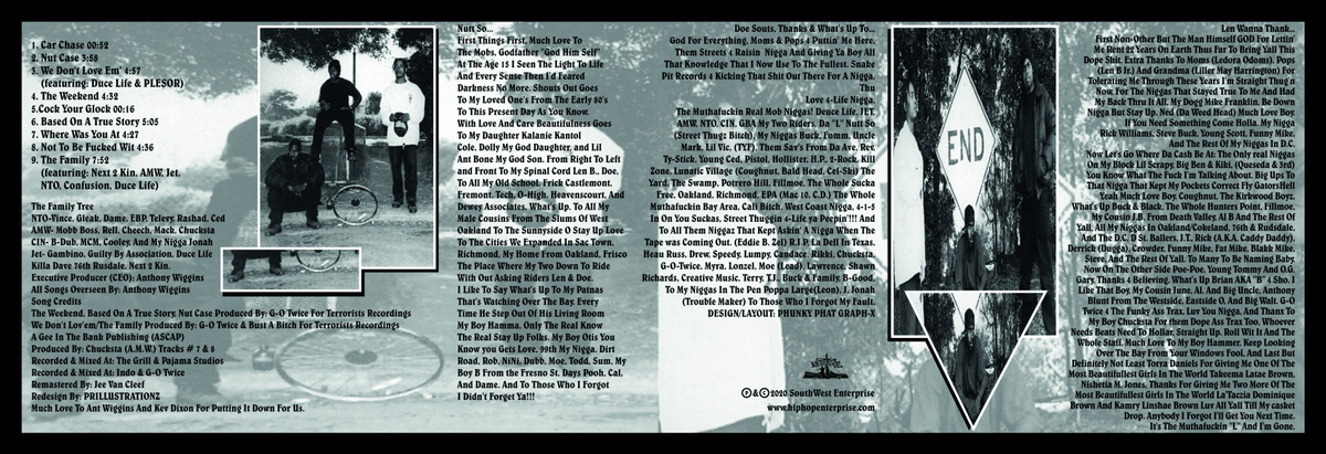 StreeThugs ‎– Not To Be Fu•?ed With CD | Hip-Hop Enterprise