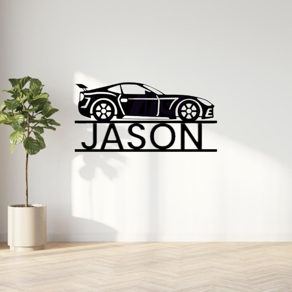 Sportauto met of zonder naam