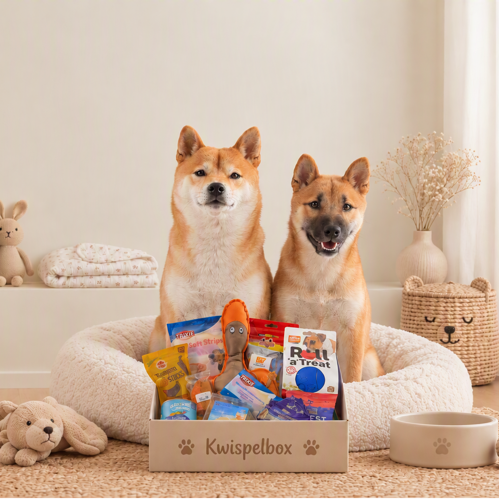 Shiba's Kwispelbox leuke verrassingsbox voor honden