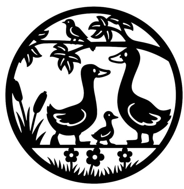 Eendjes rond