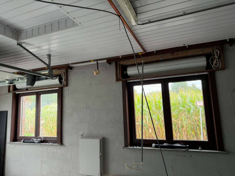 Automatisatie van rolluiken in Zonnebeke door Firma Neyrinck uit Wervik