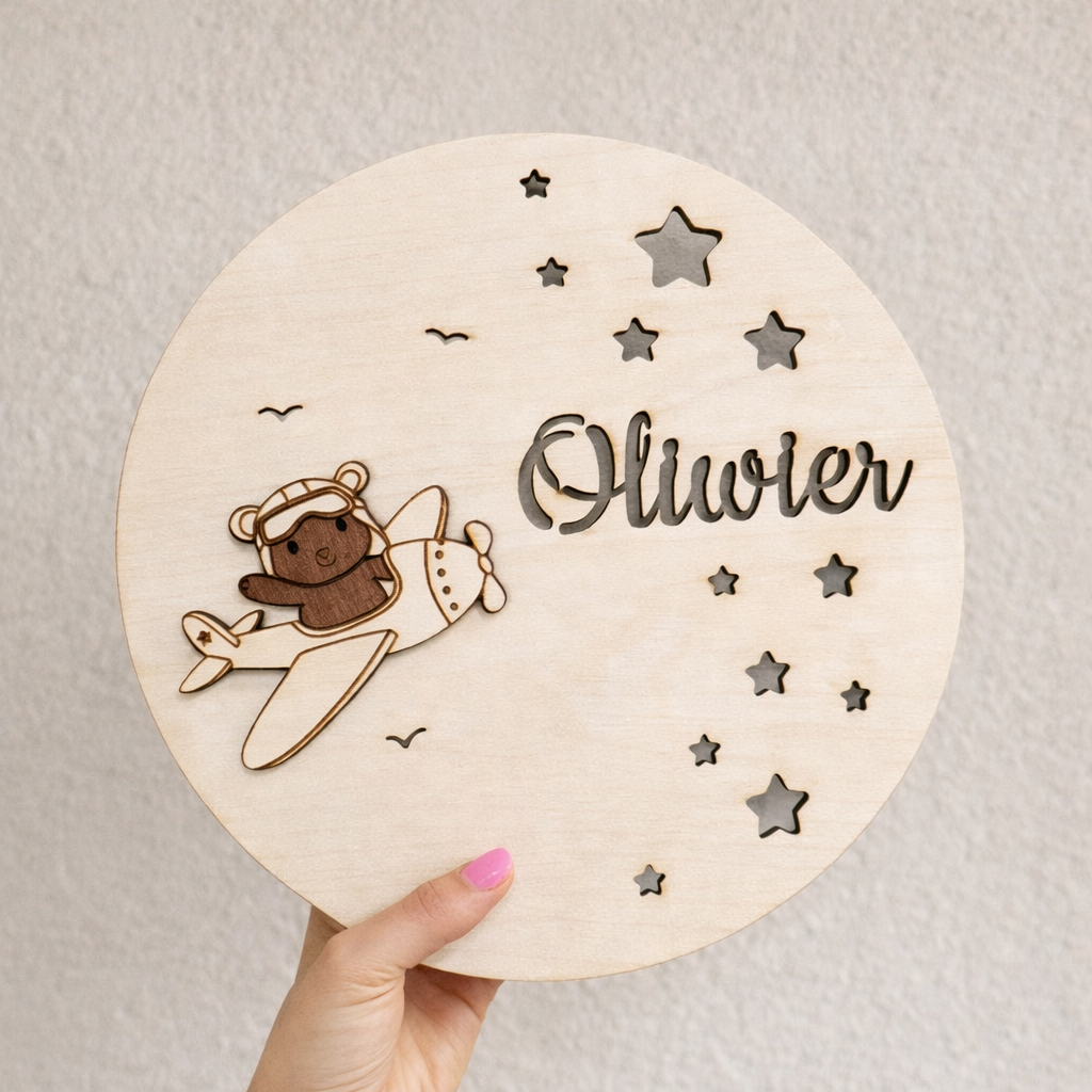 Lampka z motywem misia