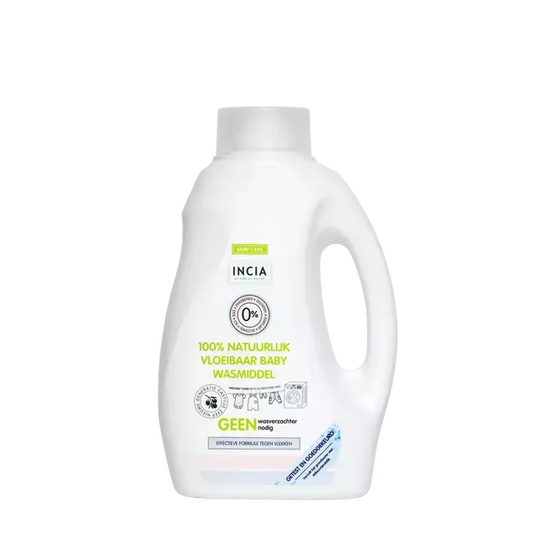 INCIA Natuurlijk Vloeibaar Wasmiddel +/-25 wasbeurten | 750 ml