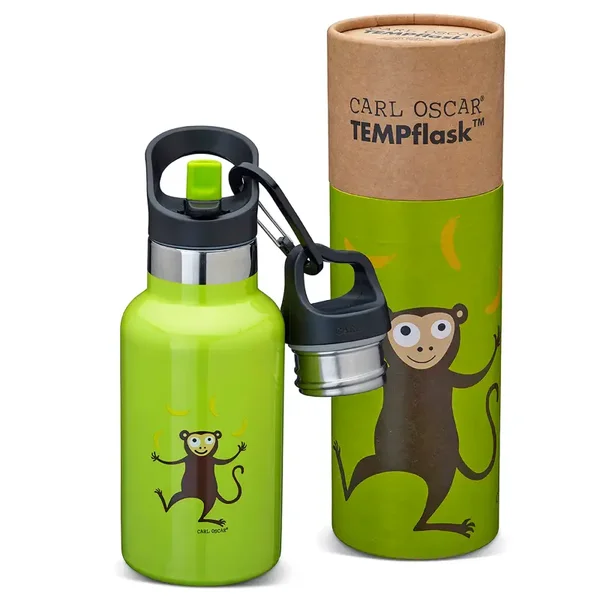 Carl Oscar RVS Drinkfles | TEMPflask Aapje | 350 ml