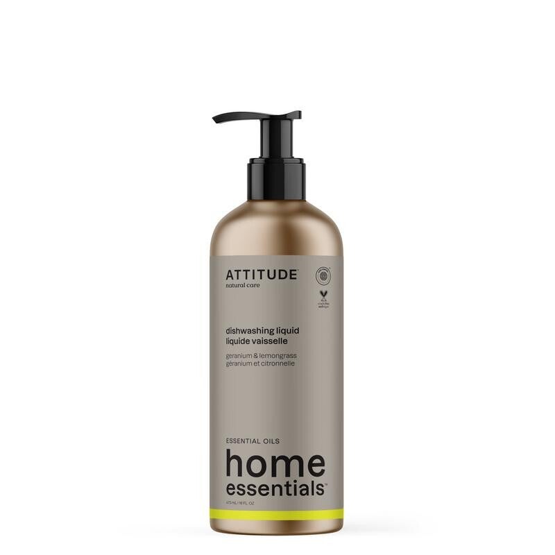Attitude Afwasmiddel Geranium & Citroengras | 473 ml