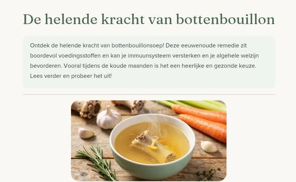 Recept: bottenbouillon