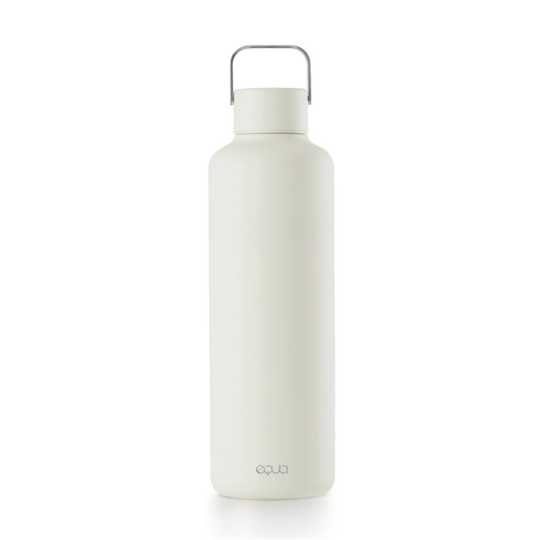 EQUA Timeless RVS Drinkfles | Off White | 1000 ml