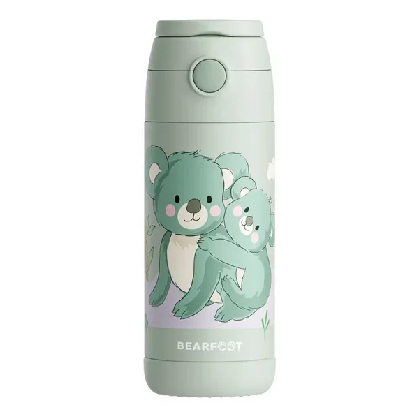 BEARFOOT RVS | FlipUp Thermosfles Koala Groen | 350 ml