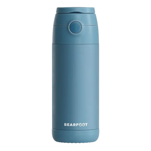 BEARFOOT RVS | FlipUp Thermosfles Blauw | 350 ml
