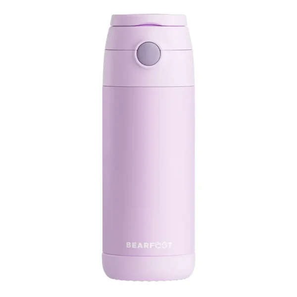 BEARFOOT RVS | FlipUp Thermosfles Paars | 350 ml