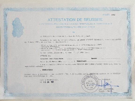 Licence en ébénisterie