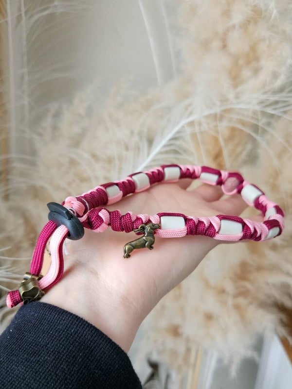 TickWay snake small roze/burgundy 30cm°