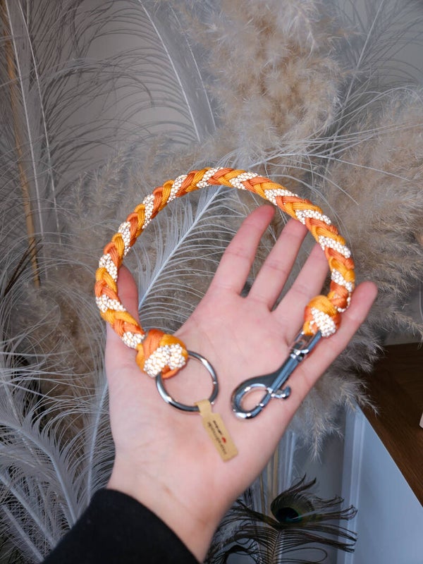 Superreflecterend tussenstuk voor kleine tot middelgrote hond oranje°