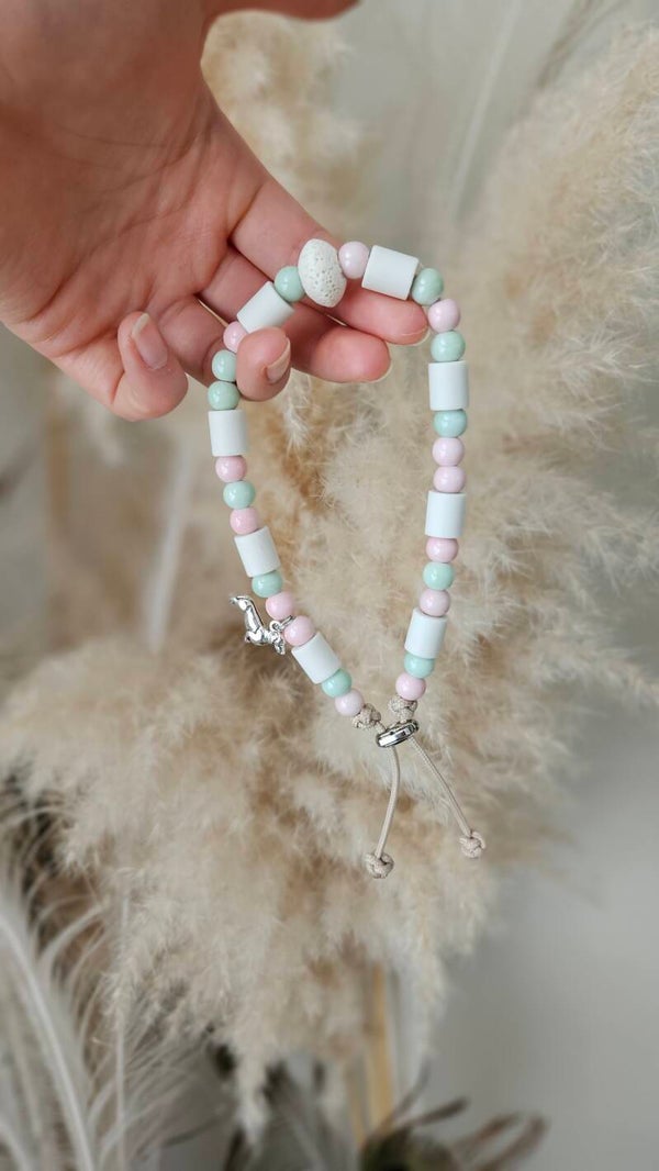 Pearly Ticchu roze-groen 27cm°