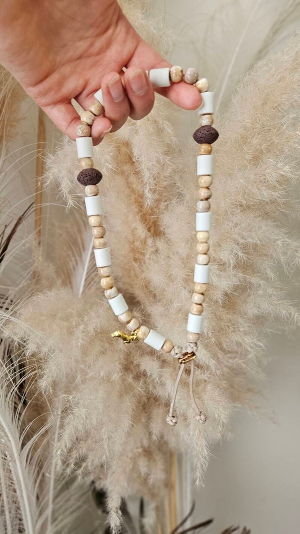Pearly Ticchu beige 40cm
