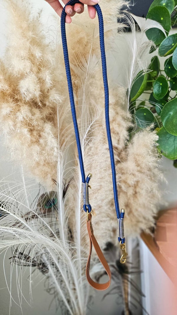 Vaste leiband blauw 1,25m°