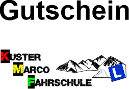 Geschenk Gutscheine 100 CHF