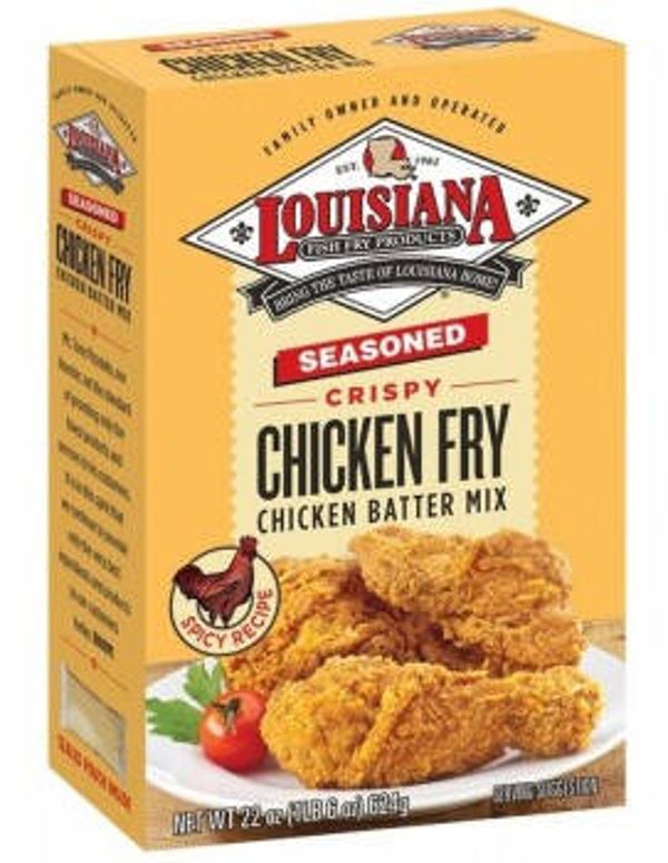 Louisiana Fish Fry Seasoned Crispy Chicken Fry - 22 oz Box