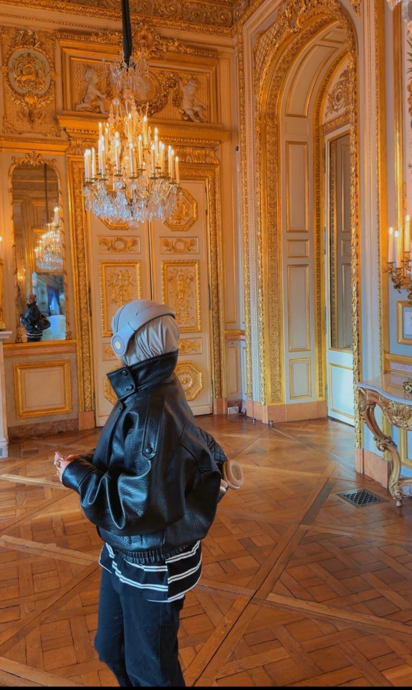 Veste simili cuir inspi Zara