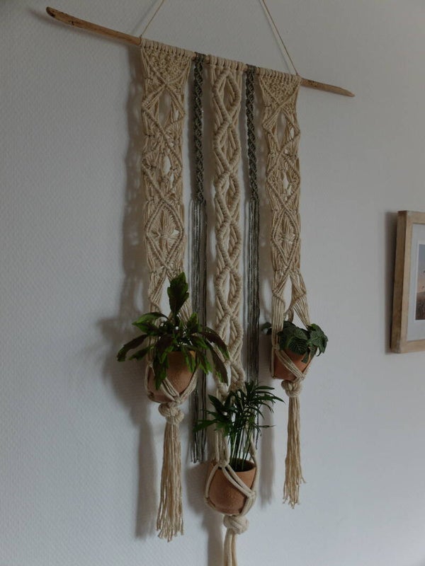 Grand porte plantes-trio