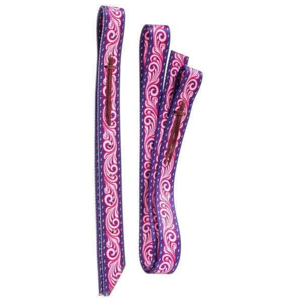 Nylon Tie Strap & Off Billet - Fashion Print Paisley