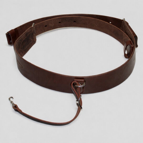 Weaver Leather Back Cinch chocolate brown