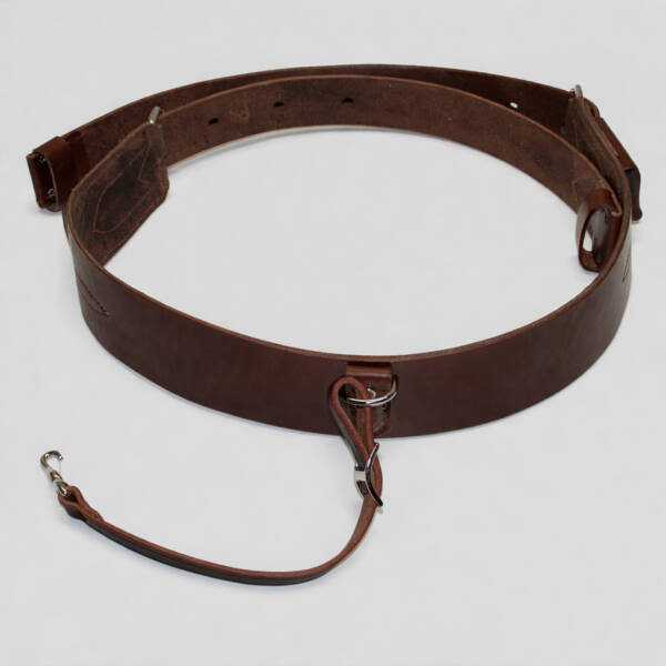 Weaver Leather Back Cinch chocolate brown