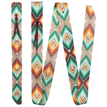 Nylon Tie Strap & Off Billet Set Mint/Brown