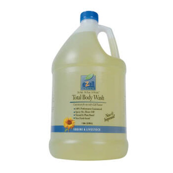 eZall® Total Body Wash & Horse Shampoo - Green Gallon