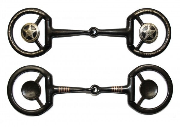 KS Show Snaffle Black Star