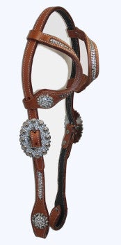 SN Tack Show Kopfstück Crystal Elegance