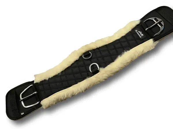 Alpenpad Pro Line Westernsattelgurt - Lammfell