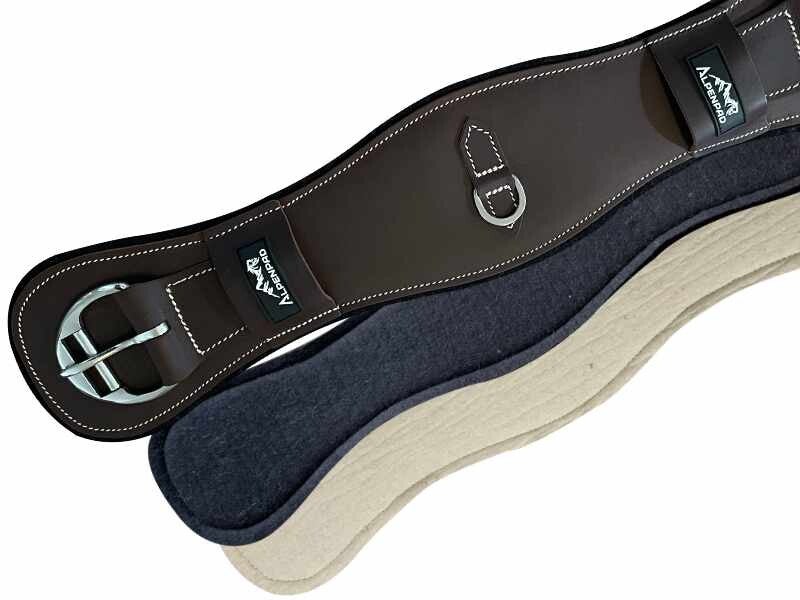 Alpenpad Pro Line Westernsattelgurt - Filz