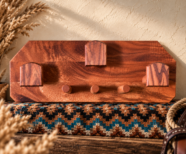 Trensenhalter LARGE – Massivholz, handgefertigt