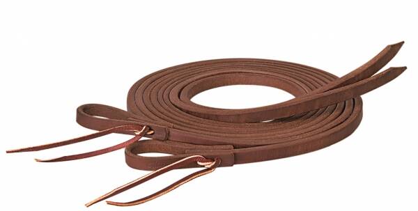Weaver 1/2" Oiled Extra Heavy Harness Split Reins 8'