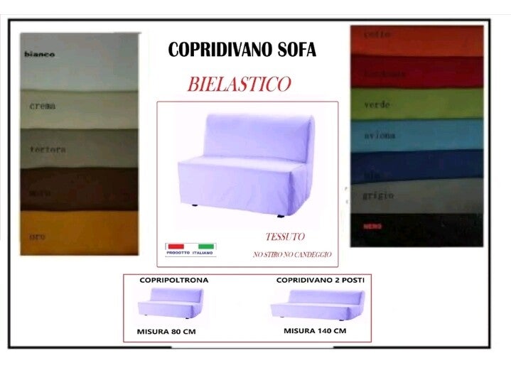 Copridivano liksele 2 Misure