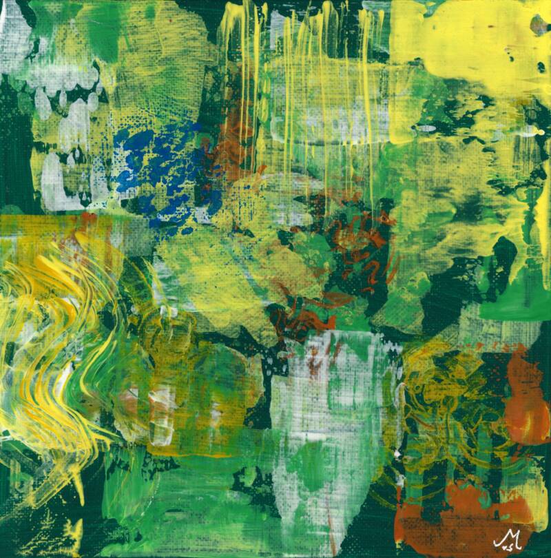 Frühling 20x20  - 2020 - verkäuflich