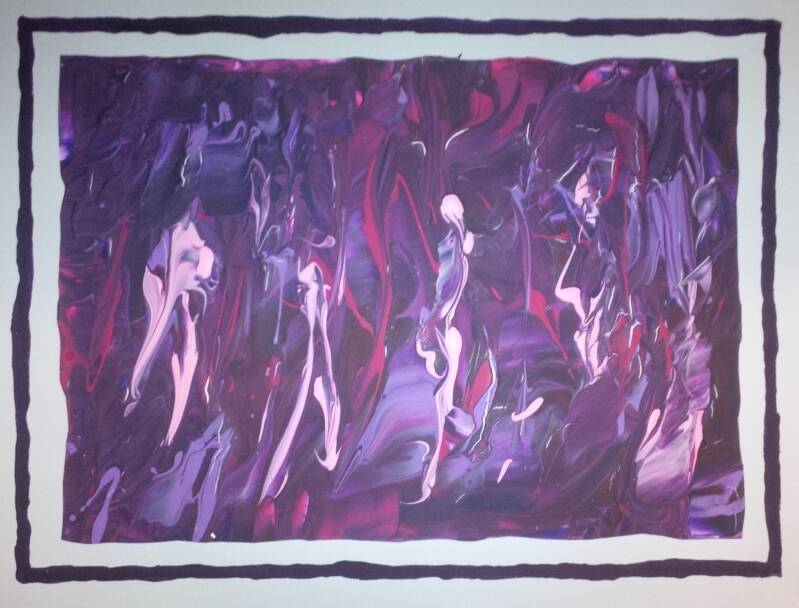 ohne Titel 40x50 2022 - verkäuflich