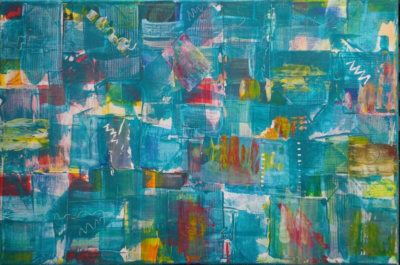 ohne Titel 40x60 2019 und 2022 - verkäuflich