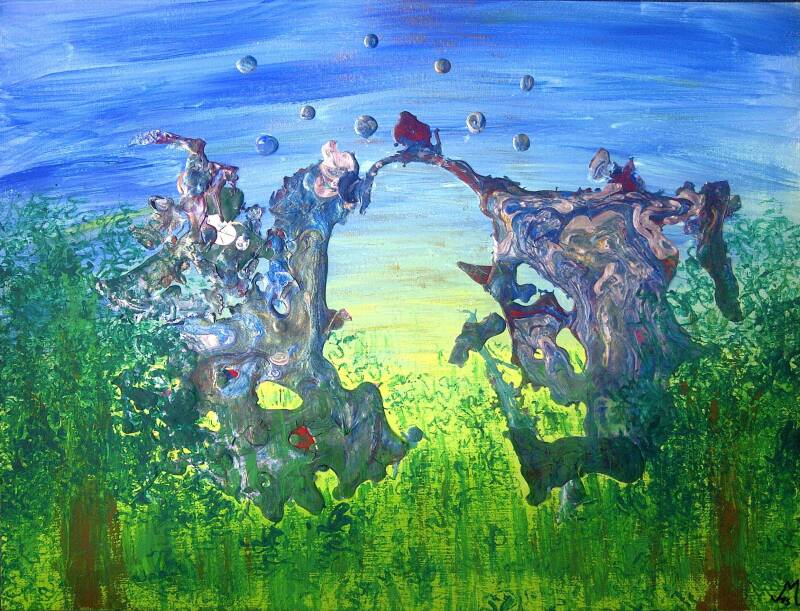 Das Tor... 30x40 - 2020