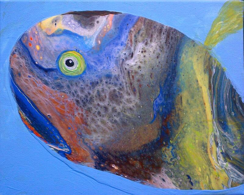 Zauberfisch 24x30 - 2019