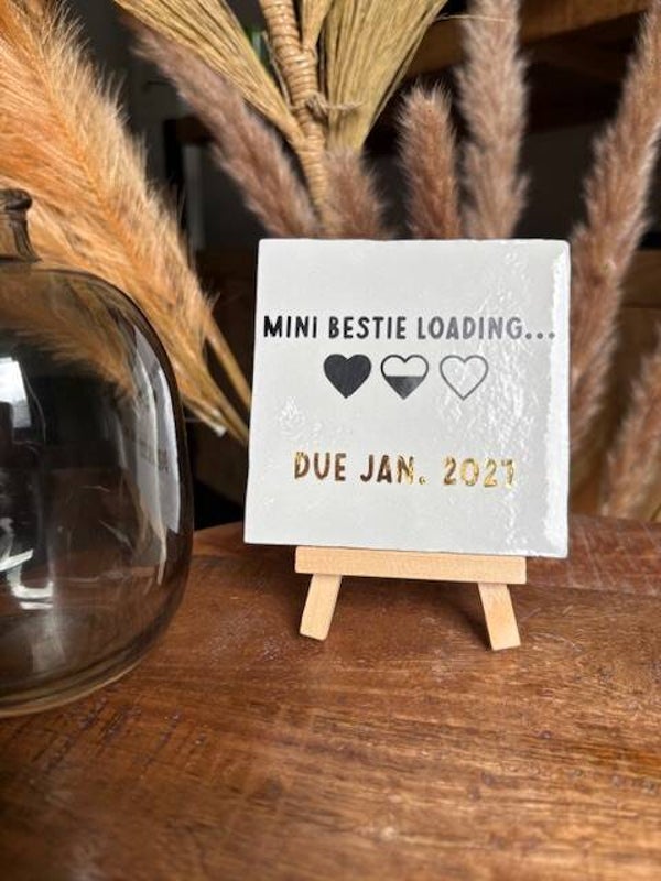 Tegeltje | Mini Bestie