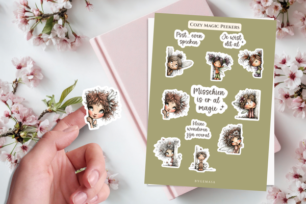 Feeën Stickervel